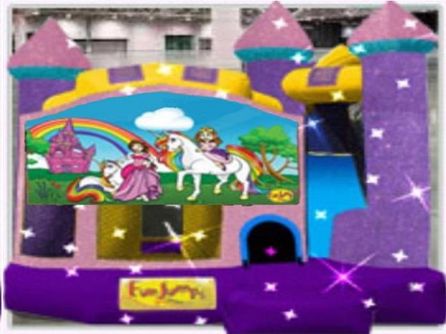 Rental store for Royal Unicorn Dazzling Castle 4 In 1 Combo in Minneapolis / St Paul MN