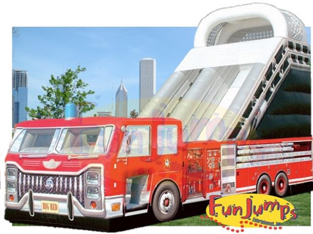 Rental store for Premium Giant Fire Truck Slide in Minneapolis / St Paul MN
