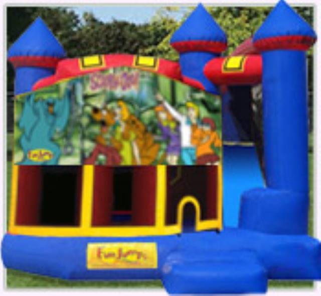 Rental store for Scooby Doo Castle 4 In 1 Slide Combo in Minneapolis / St Paul MN