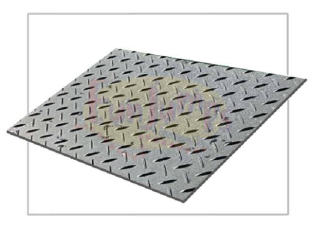 Rental store for Poly Diamond Plate Flooring - 4  x 8 in Minneapolis / St Paul MN