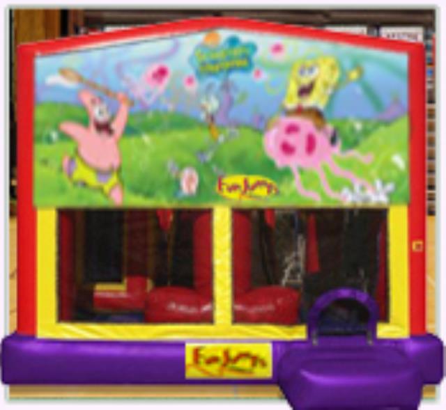 Rental store for Sponge Bob All In 1 Slide Combo in Minneapolis / St Paul MN