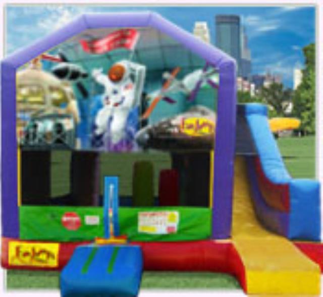 Rental store for Space Camp 7 In 1 Slide Combo in Minneapolis / St Paul MN