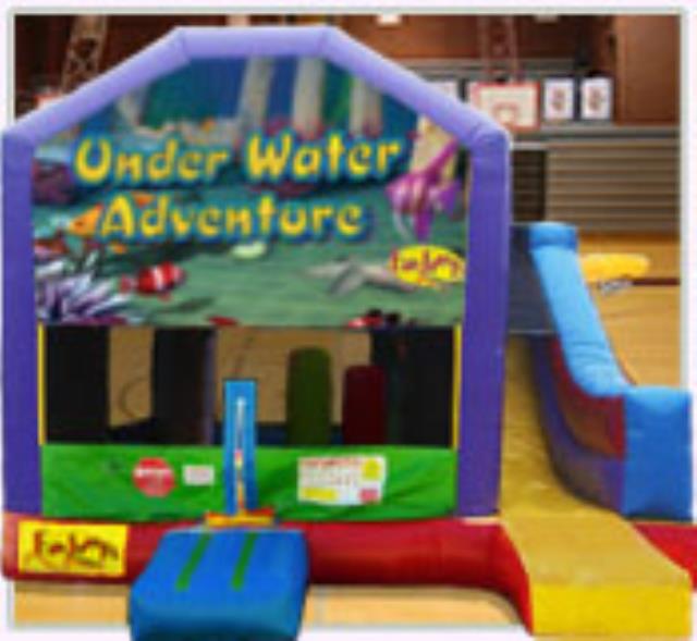 Rental store for Underwater Adventure 7 In 1 Slide Combo in Minneapolis / St Paul MN