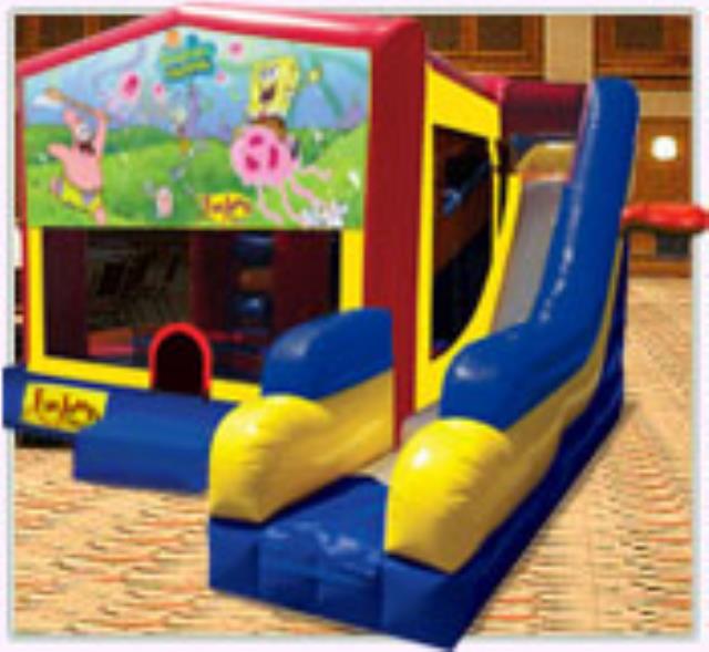 Rental store for Sponge Bob 7 In 1 Slide Combo in Minneapolis / St Paul MN