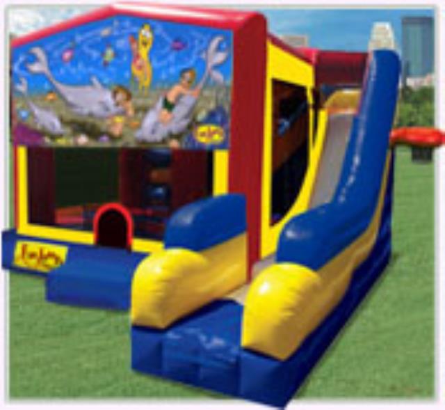 Rental store for Under The Sea 7 In 1 Slide Combo in Minneapolis / St Paul MN