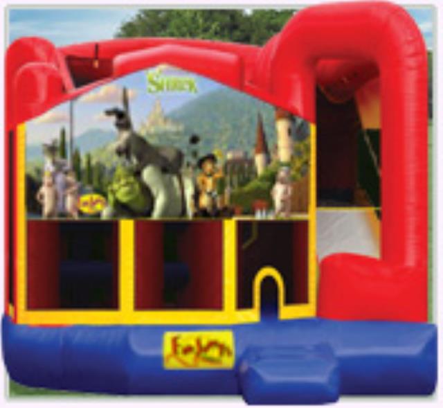 Rental store for Shrek 6 In 1 Slide Combo in Minneapolis / St Paul MN