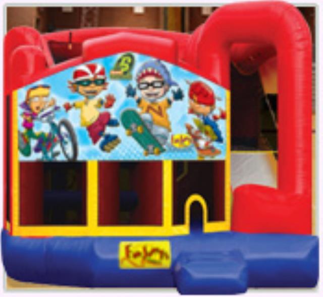 Rental store for Rocket Power 6 In 1 Slide Combo in Minneapolis / St Paul MN