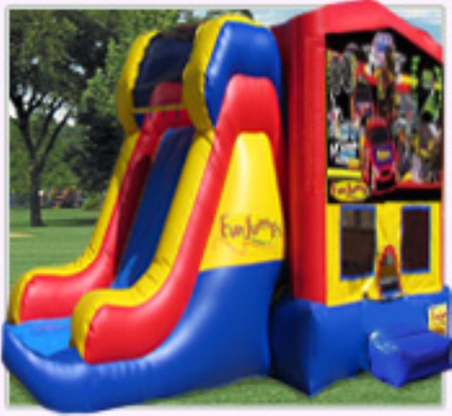 Rental store for Race Car XL Slide Combo in Minneapolis / St Paul MN