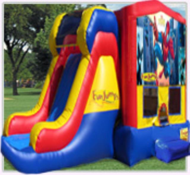 Rental store for Spider Man XL Slide Combo in Minneapolis / St Paul MN