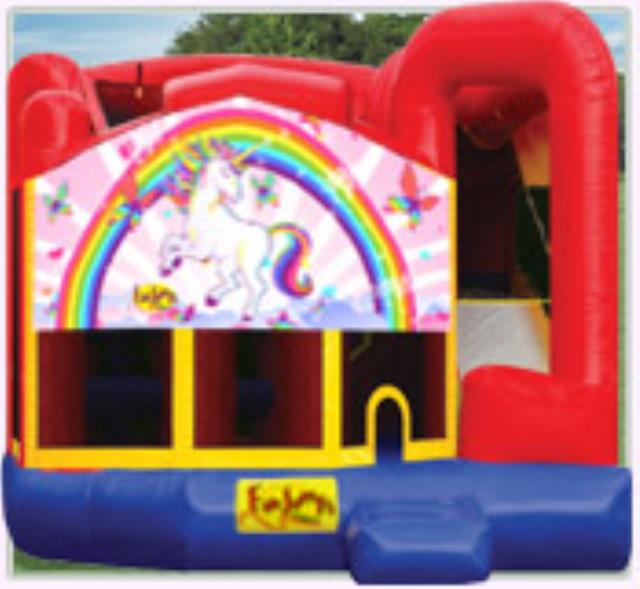 Rental store for Unicorn 6 In 1 Slide Combo in Minneapolis / St Paul MN