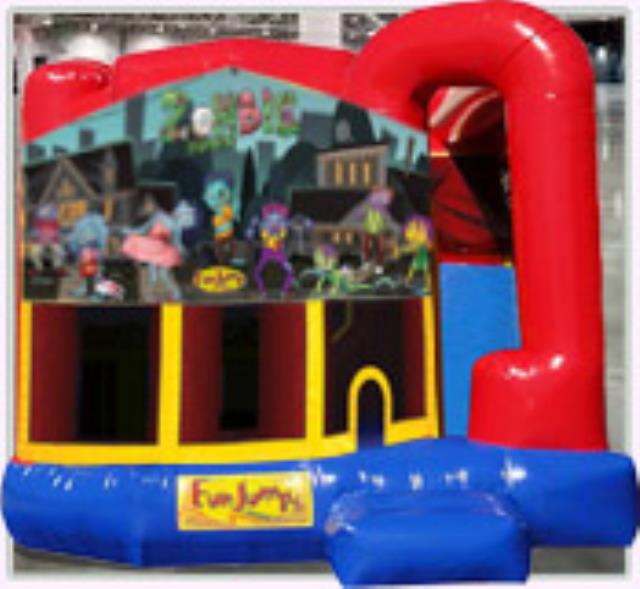 Rental store for Zombie Town 4 In 1 Slide Combo in Minneapolis / St Paul MN