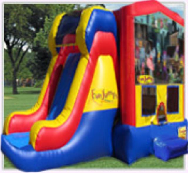 Rental store for Zombie Town XL Slide Combo in Minneapolis / St Paul MN