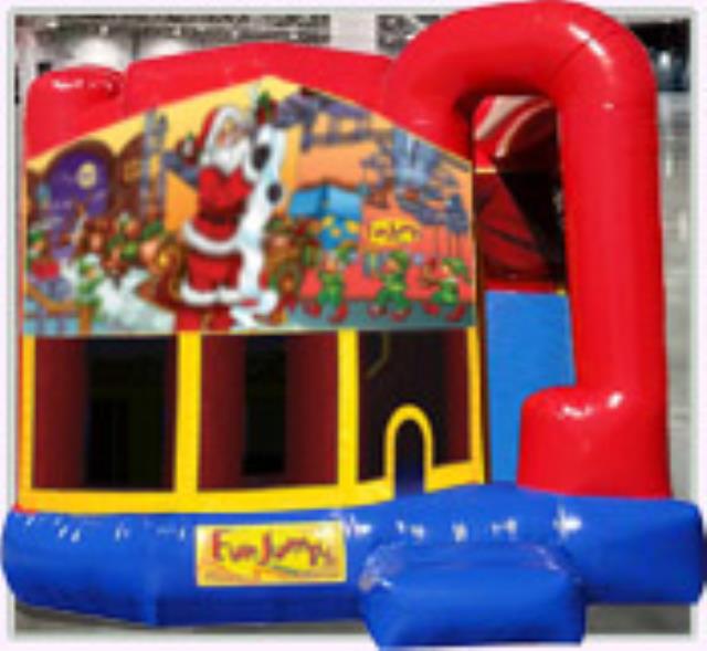 Rental store for Santa Claus 4 In 1 Slide Combo in Minneapolis / St Paul MN