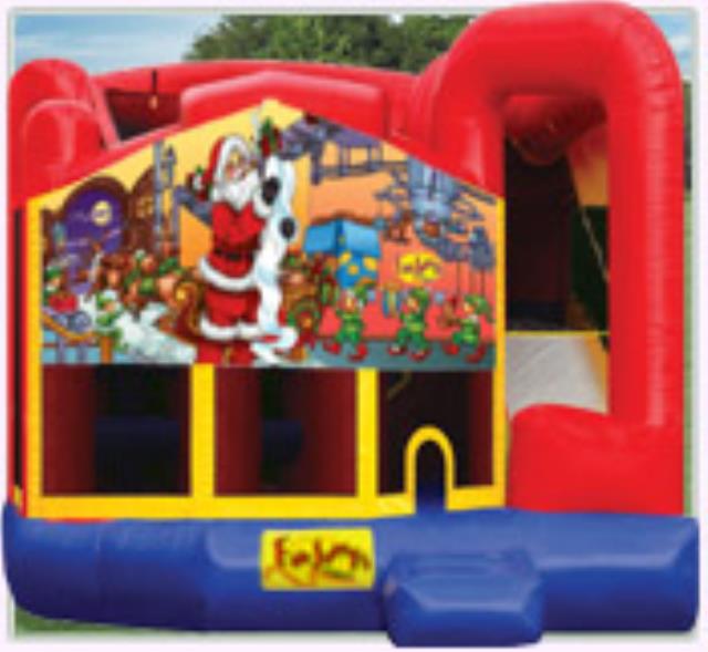 Rental store for Santa Claus 6 In 1 Slide Combo in Minneapolis / St Paul MN