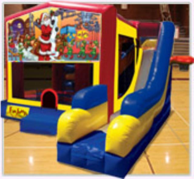 Rental store for Santa Claus 7 In 1 Slide Combo in Minneapolis / St Paul MN