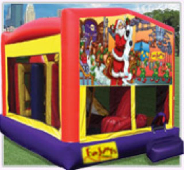 Rental store for Santa Claus All In 1 Slide Combo in Minneapolis / St Paul MN