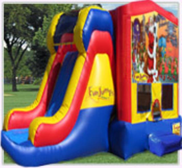 Rental store for Santa Claus XL Slide Combo in Minneapolis / St Paul MN