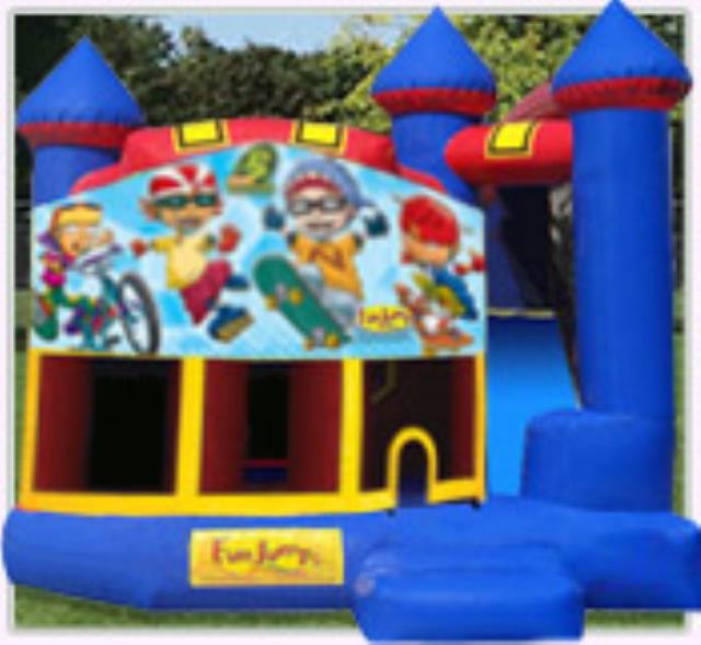 Rental store for Rocket Power Castle 4 In 1 Slide Combo in Minneapolis / St Paul MN