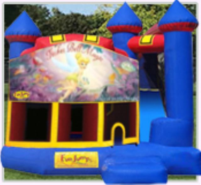 Rental store for Tinker Bell Castle 4 In 1 Slide Combo in Minneapolis / St Paul MN