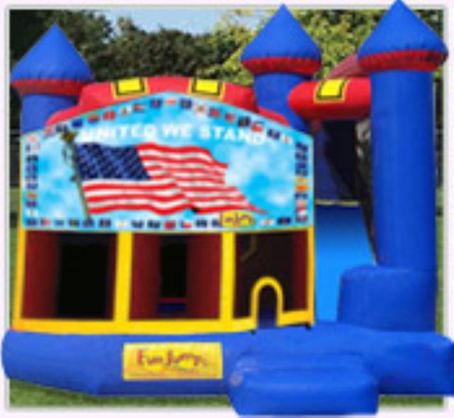 Rental store for United We Stand Castle 4 In 1 Slide Combo in Minneapolis / St Paul MN