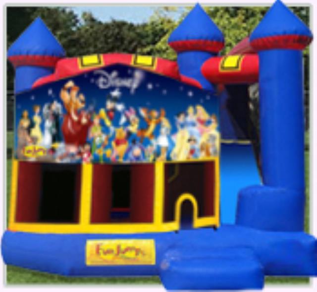 Rental store for World Of Disney Castle 4 In 1 Slide Combo in Minneapolis / St Paul MN